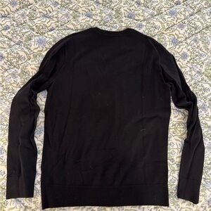 Men's Black Crewneck Sweater